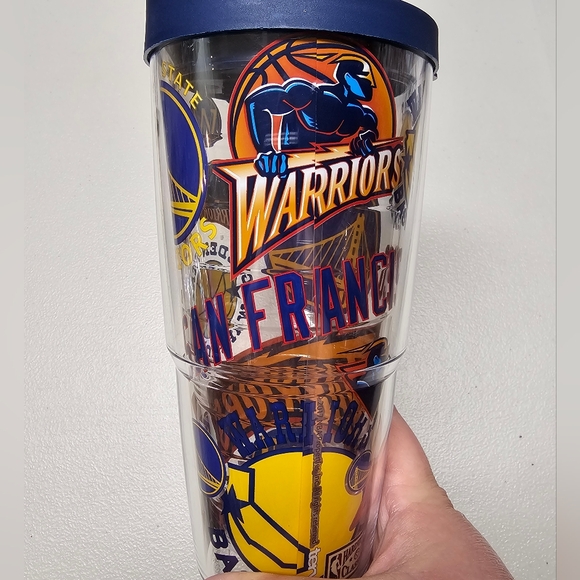 Tervis Golden State Warriors 24oz. All Over Classic Tumbler - Picture 2 of 7